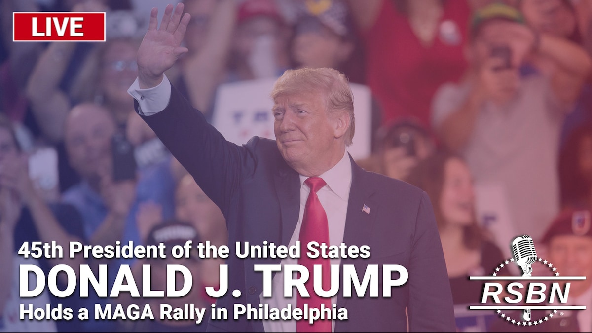 LIVE: President Trump Holds a MAGA Rally in Philadelphia - 6/22/24