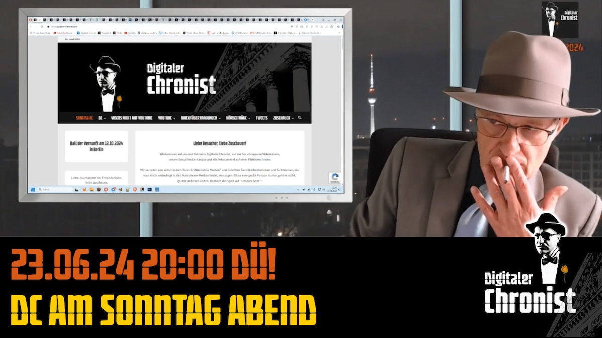 Aufzeichnung vom 23.06.24 DC am Sonntag Abend