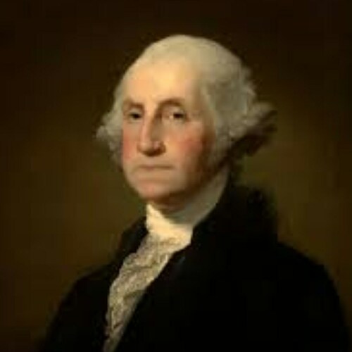 Husband to Martha, StepDad to Jacky and Patsy, Commander of the Contintal Army.  King George???  Never met her.