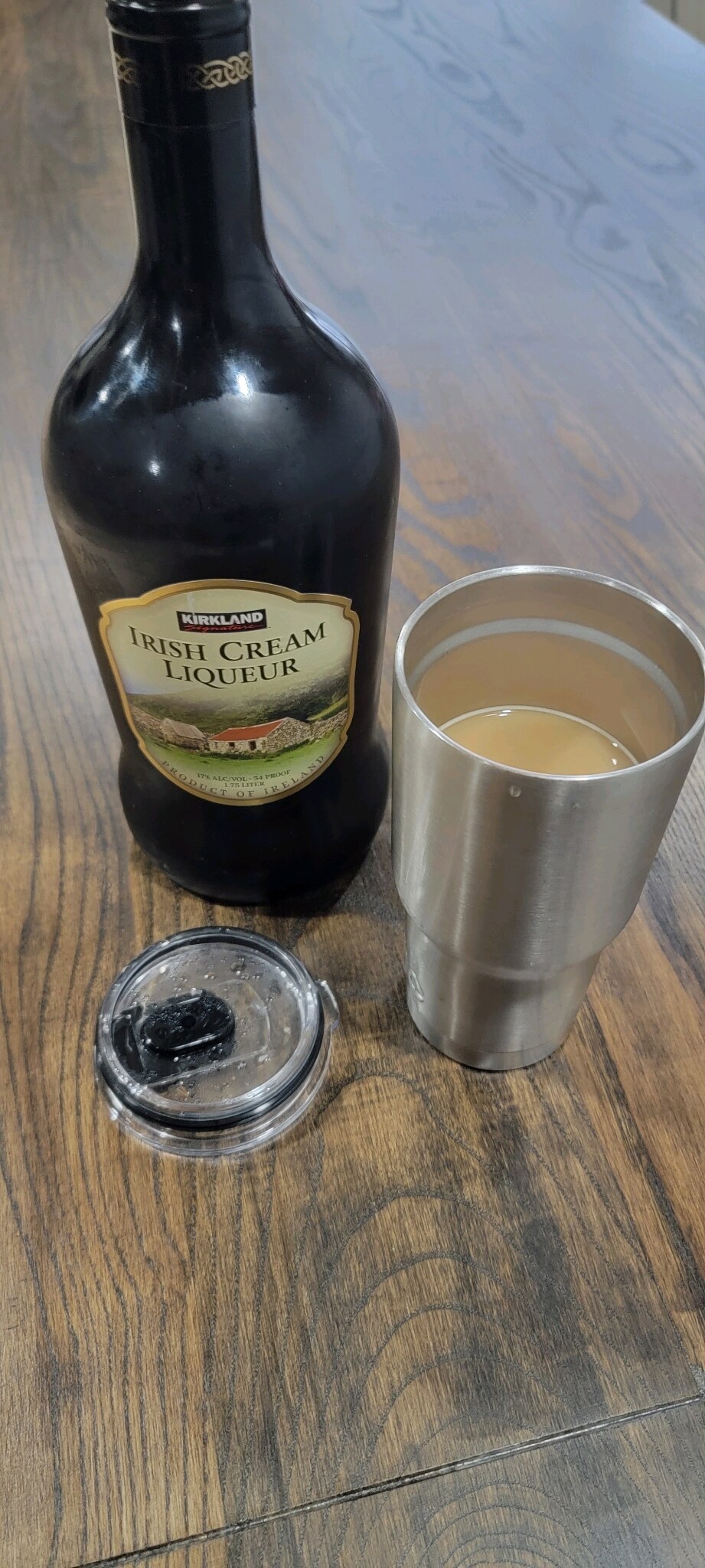 I see your bagel and rase you an adult Sunday coffee!