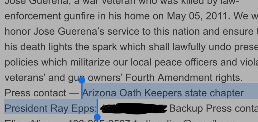 There’s one OathKeeper the FBI doesn’t seem very interested in