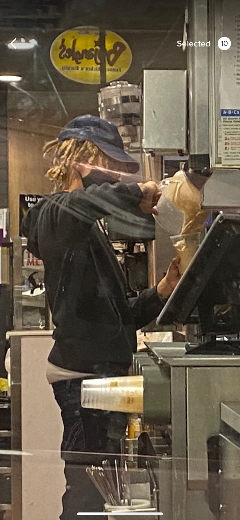 This is what it’s coming to today. Thank you, Dems and Leftist alike for the wonderful job they are ...