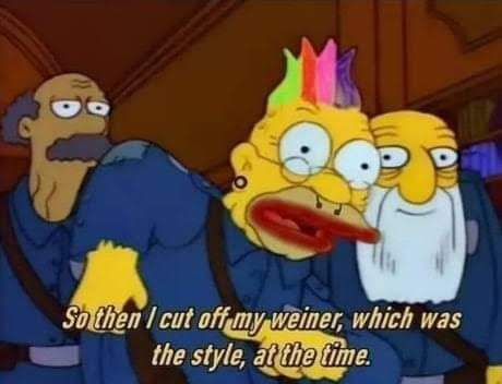 I'm sure LGBT ideology is going to age brilliantly. 