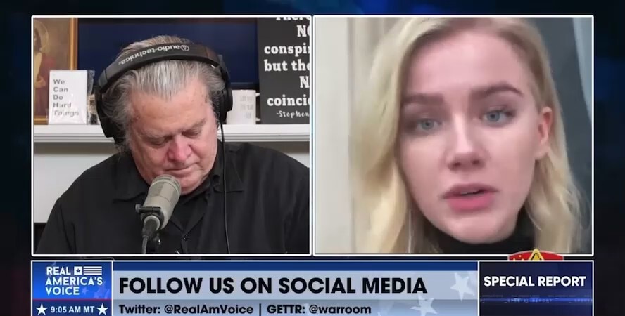 “People out here are out here to protest government overreach and they were met with government over...