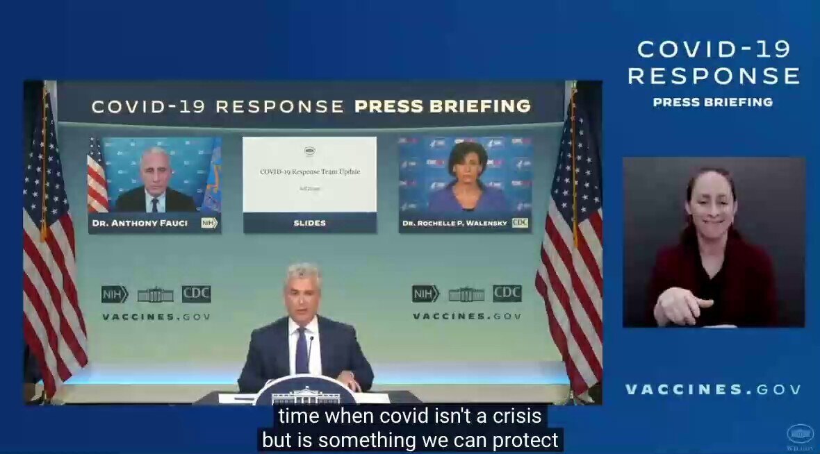 Poof! It’s gone only because [they] told you it was. Wake up!

The White House "Covid team" just ann...