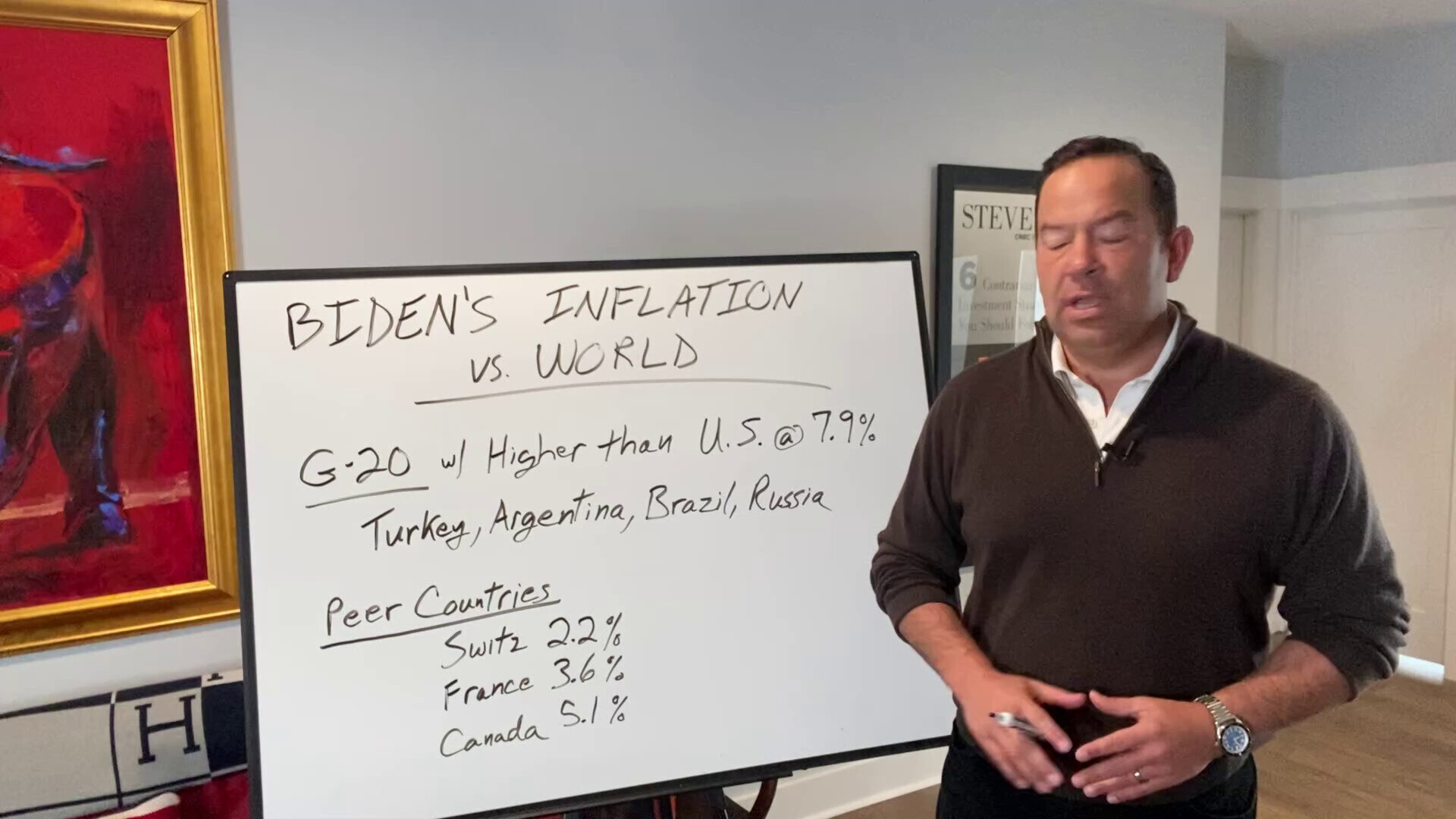 Yes, it’s Biden’s Inflation.

The wrong kind of American exceptionalism — we have, by far, the worst...