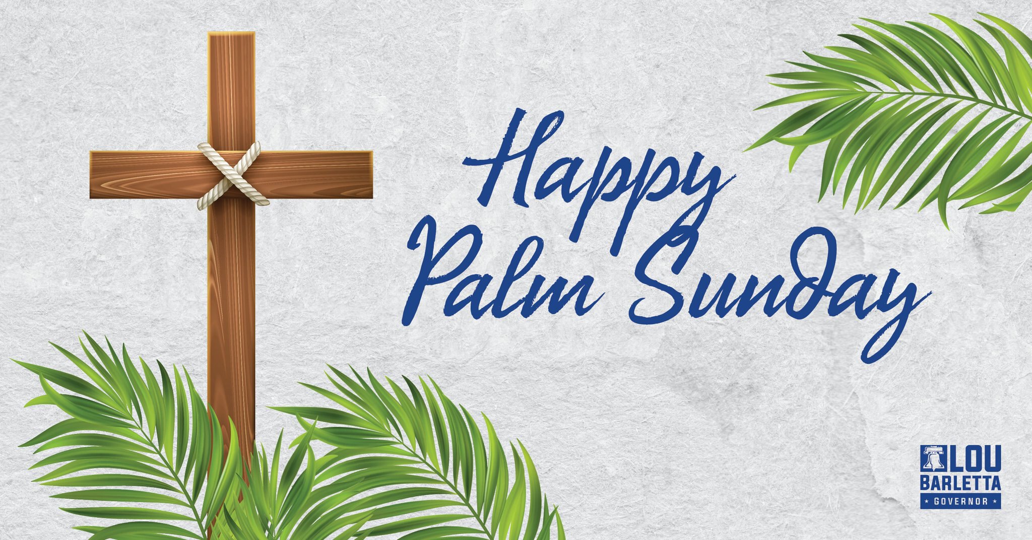 Wishing everyone across Pennsylvania a happy and blessed Palm Sunday!