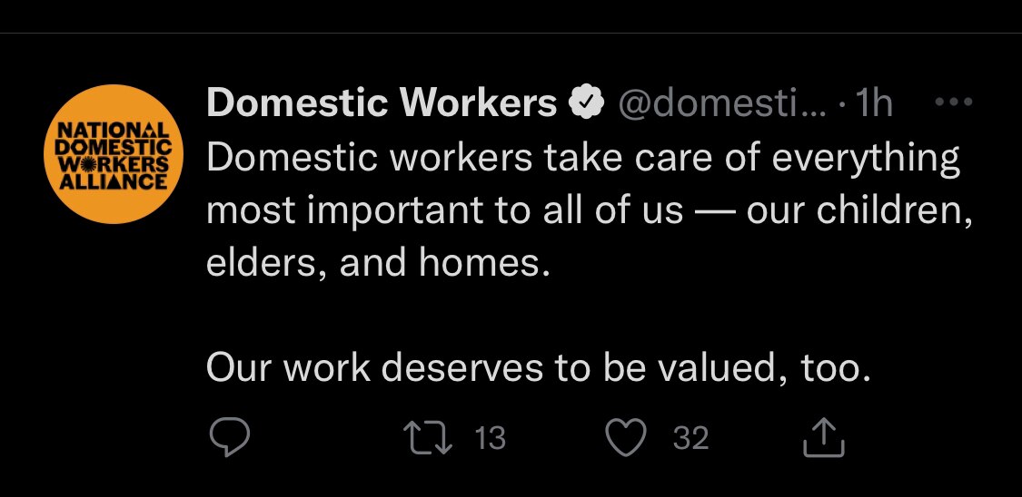 Their work is valued. That is why we pay them for said work. 
