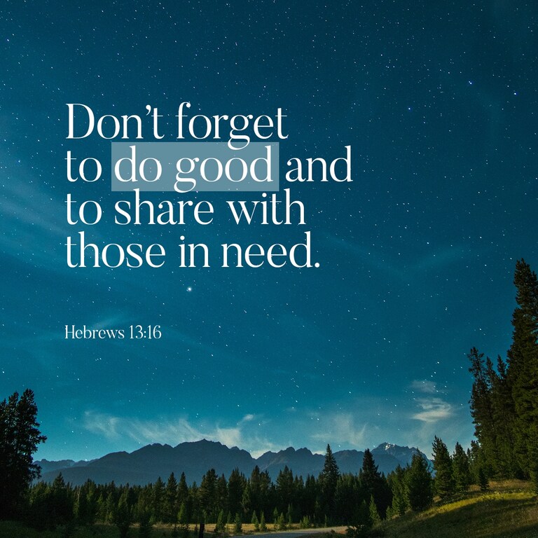 Sometimes sharing with others is to encourage and give them hope when they're discouraged. It's surprising how many people just need acknowledgement of the