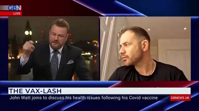 John Watt joins Mark Steyn to discuss his health issues following his Covid jab: "People in the main...