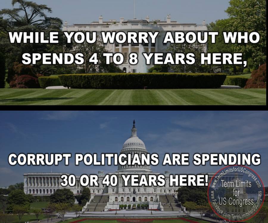 TERM LIMITS 
END DC CORRUPTION 