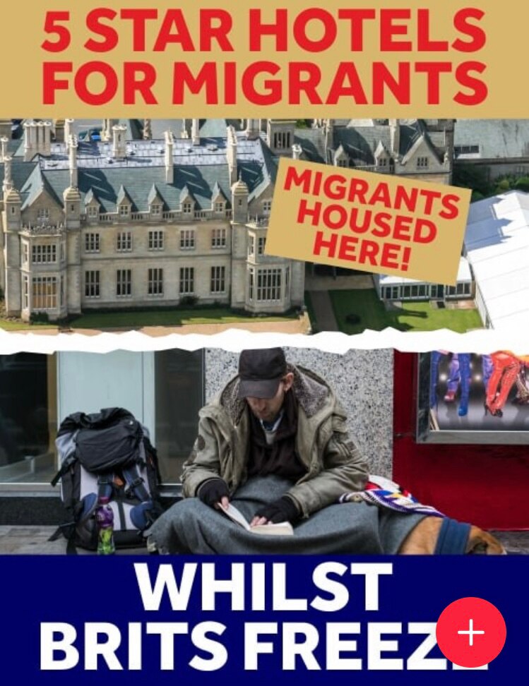 Here are questions that the Government, & all MPs supporting the illgal migrant invasion, should be asked.
1) How long will the migrants stay in hotels at taxpayer expense?
2) When they leave, where will they live?
3) Since a man between 18-65 is not entitled to public housing, will they be put out on the streets?
If we had a free media those are the questions they should be asking.