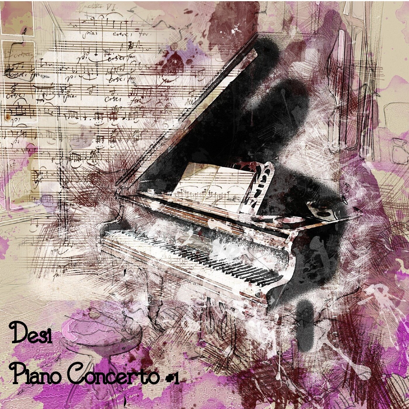 My Piano Concerto #1 (Movements 1, 2 & 3) is now available to stream or download on all the popular ...