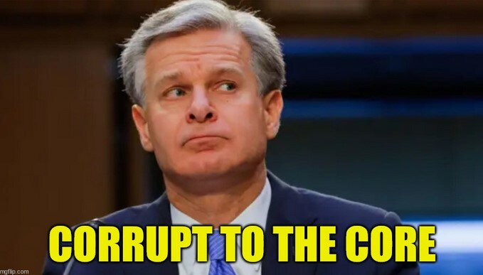 FBI Director Christopher Wray needs to go to PRISON for lying to congress over and over.