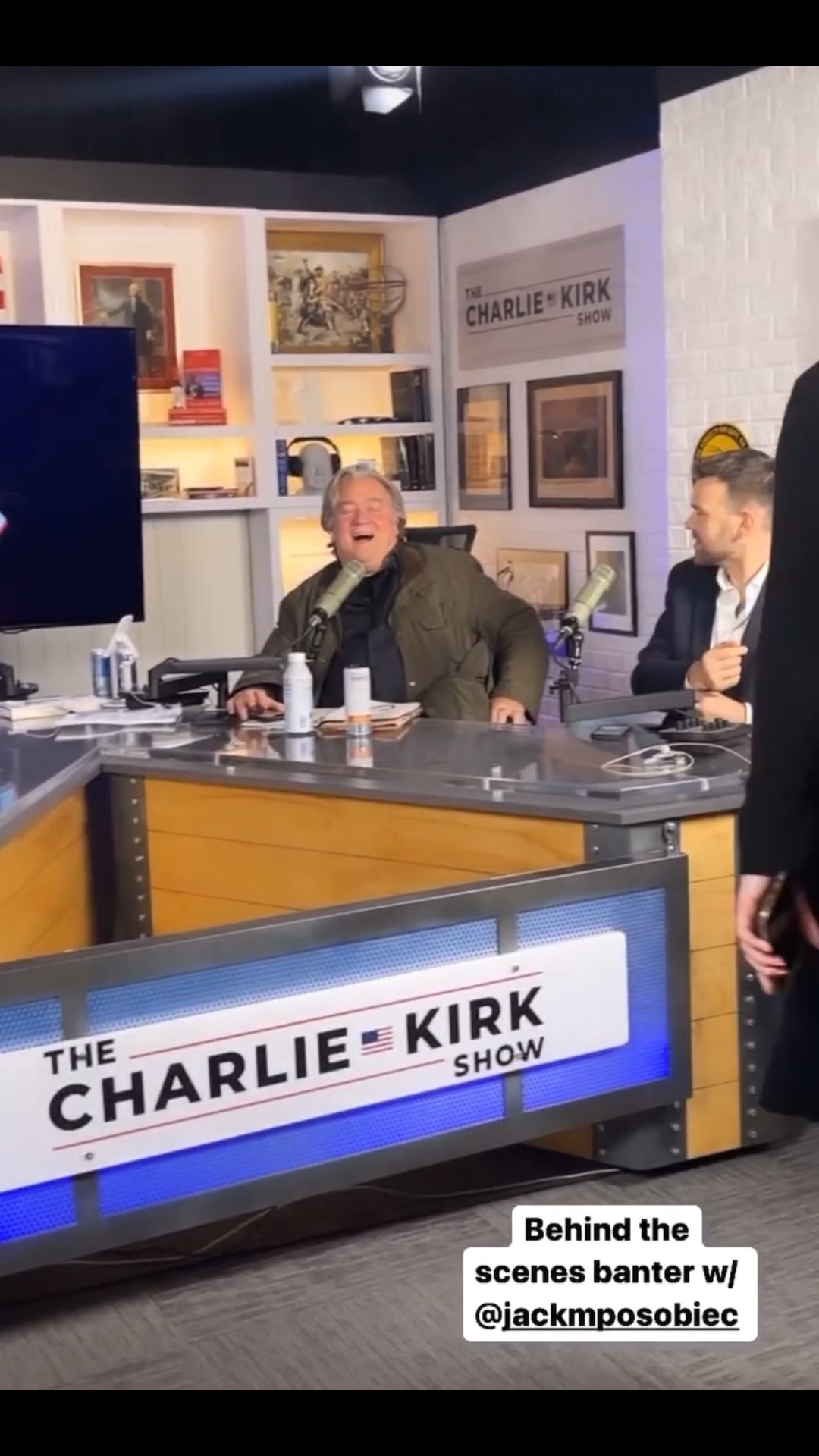 Behind the scenes banter with @JackPosobiec #AMFEST2022 