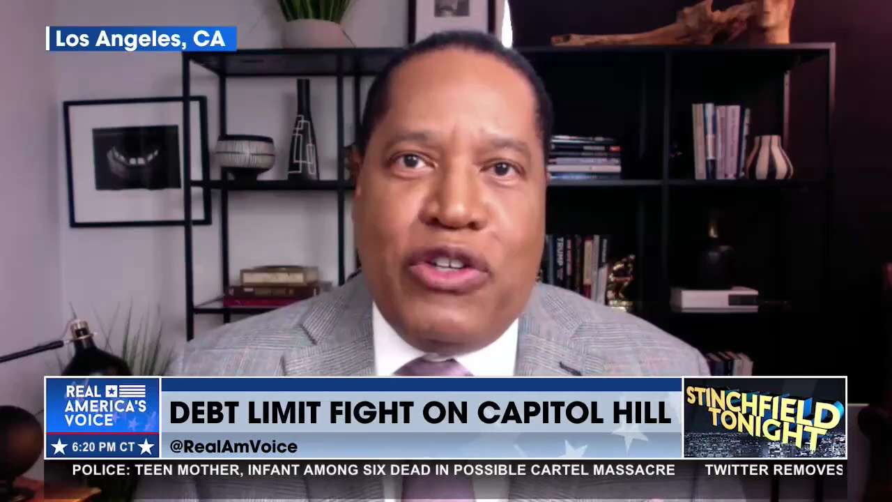 Stinchfield and Larry Elder Discuss the Debt Ceiling Debate

@larryelder joins @stinchfield1776 to d...