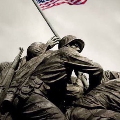 Former Marine 1975-1979 
Proud patriot and God bless America