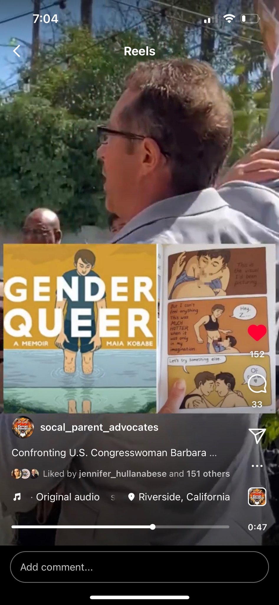 See the link below for story. This is how we roll in RivCo CA against groomer democrats. 