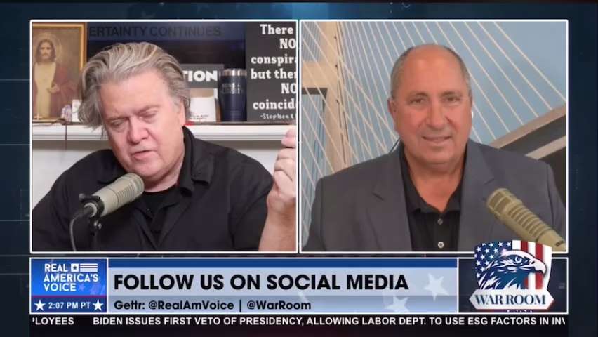 “[DeSantis] is already tanking. That’s why you see Glenn Youngkin going to NY [& Dallas] to have meetings with donors. Youngkin’s guys are not dumb. They understand that you’ve already seen PEAK DeSantis.” -@SteveBannon