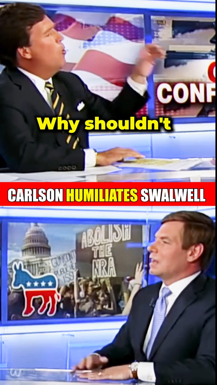 Follow @RedPillNews for MAGA News 🏆
Tucker HUMILIATES Arrogant Swalwell, Then Laughs 😂😂
#trump #news #tuckercarlson #memes