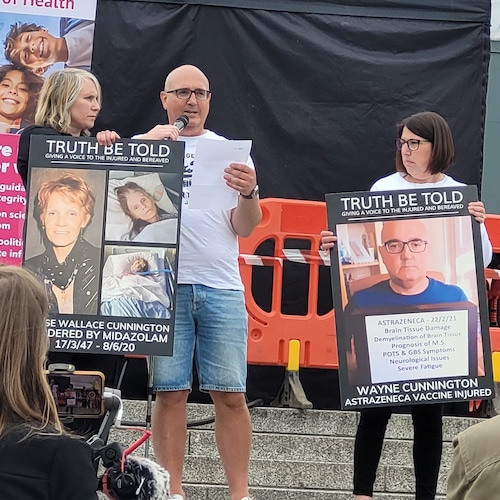 Back on Twit as @waynetlc 
Injured by AZ vax and speaking for all injured and bereaved and those lost loved ones of mida...