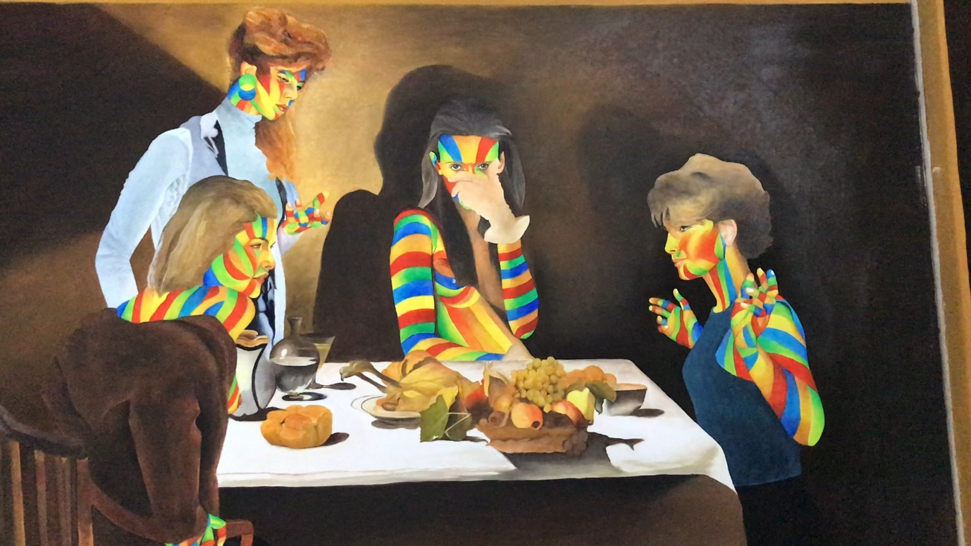 Art Studio Roberto Piaia - work in progress #art #workinprogress #clips #video #painting #oiloncanva...
