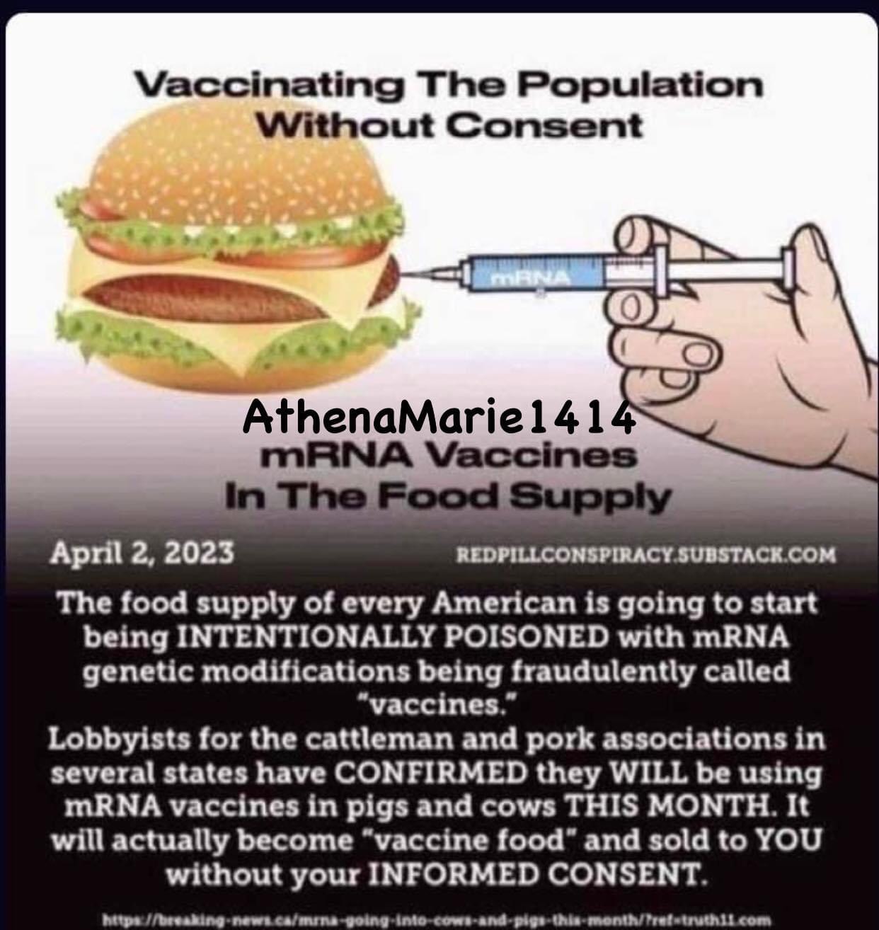 This isn’t legal to do! You have people out there that are allergic to this vaccine!! #truthintrumpsters14  

