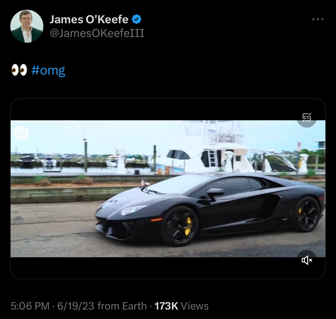 #omg

https://twitter.com/jamesokeefeiii/status/1670946078709907461?s=46&t=ECqdZL_9ZGFJGqr2dyJD8g 

