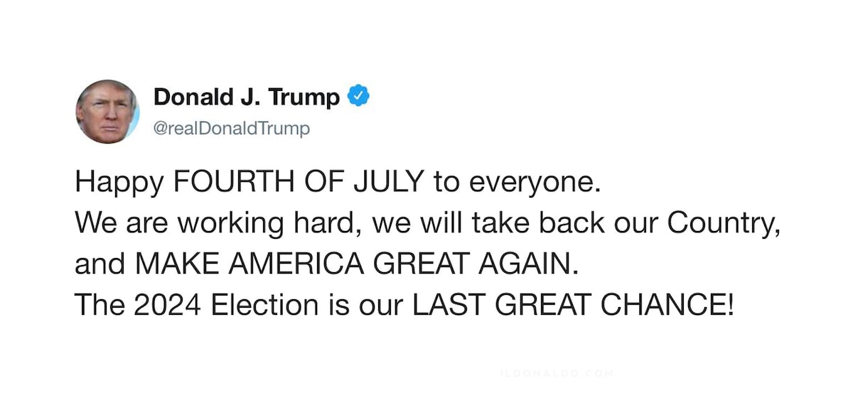 View il Donaldo Trumpo's post on GETTR. Join the discussion, share your thoughts, and connect with the community.