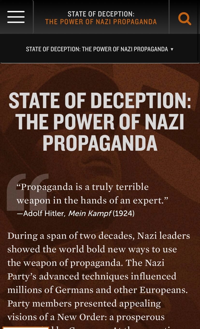 The United States Holocaust Memorial Museum quoted Hitler! 😱😱😱