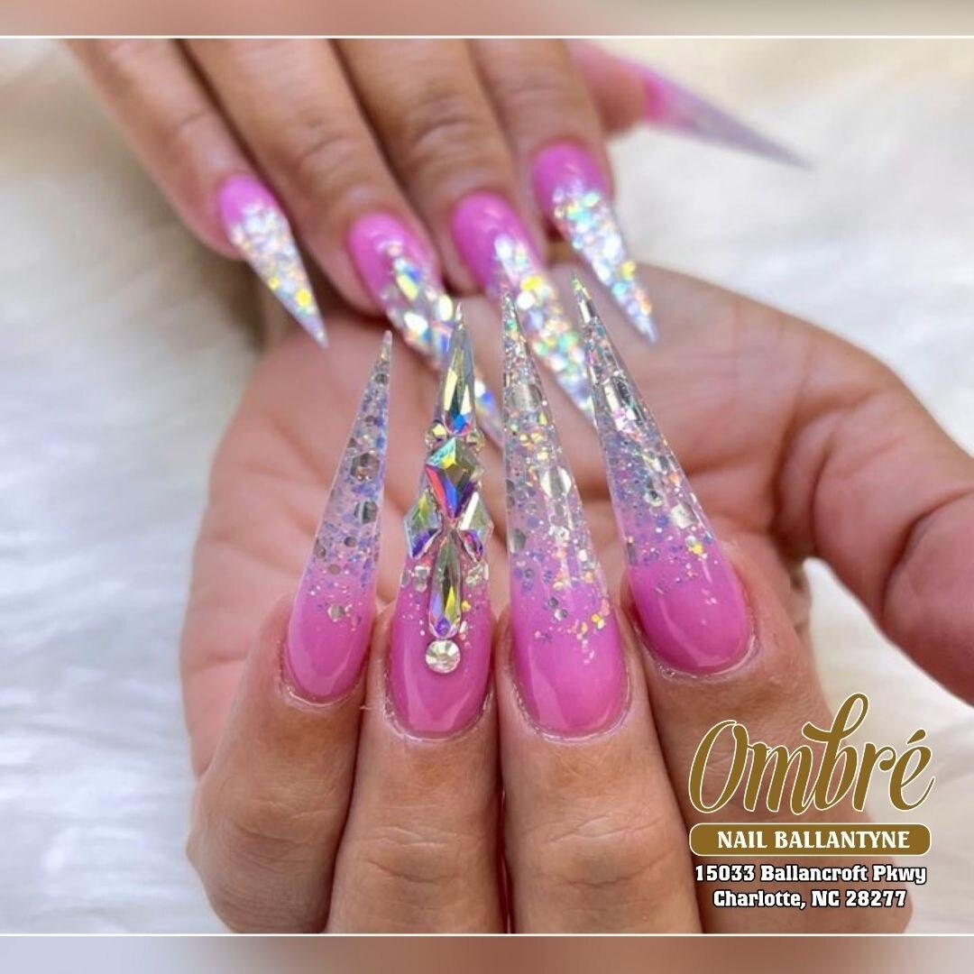 We love the way this chic, with these nail designs by Ombre Nail Ballantyne Charlotte, NC 28277

Nai...