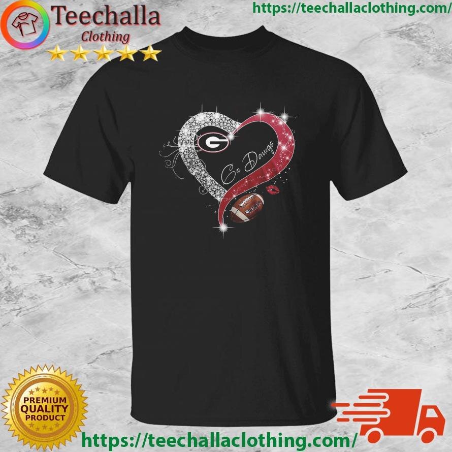 Georgia Bulldogs Go Dawgs Diamond Heart shirt

See more: https://teechallaclothing.com/product/georg...