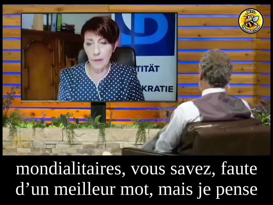 Christine Anderson, eurodéputée allemande : Les soi-disant « dirigeants démocratiquement élus » sont en réalité les marionnettes des totalitaires mondialistes non élus, qui fabriquent les crises mondiales – du « Covid » à la « crise climatique » – comme prétexte pour appauvrir et asservir la population mondiale.
https://odysee.com/@Myltraduction:d/CHRISTINE-ANDERSON-,-LES-MARIONETTES-NON-%C3%89LUS:4
https://t.me/myl_traductions