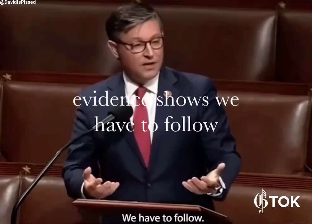 🔴🇺🇸MIKE JOHNSON—You make OUR FOUNDING FATHERS PROUD!!
#janetleesk99 #jrides1

📭REPOST YAY OR NAY...