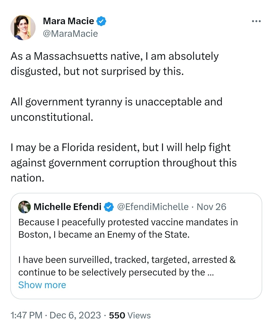 View maramacie's post on GETTR. Join the discussion, share your thoughts, and connect with the community.