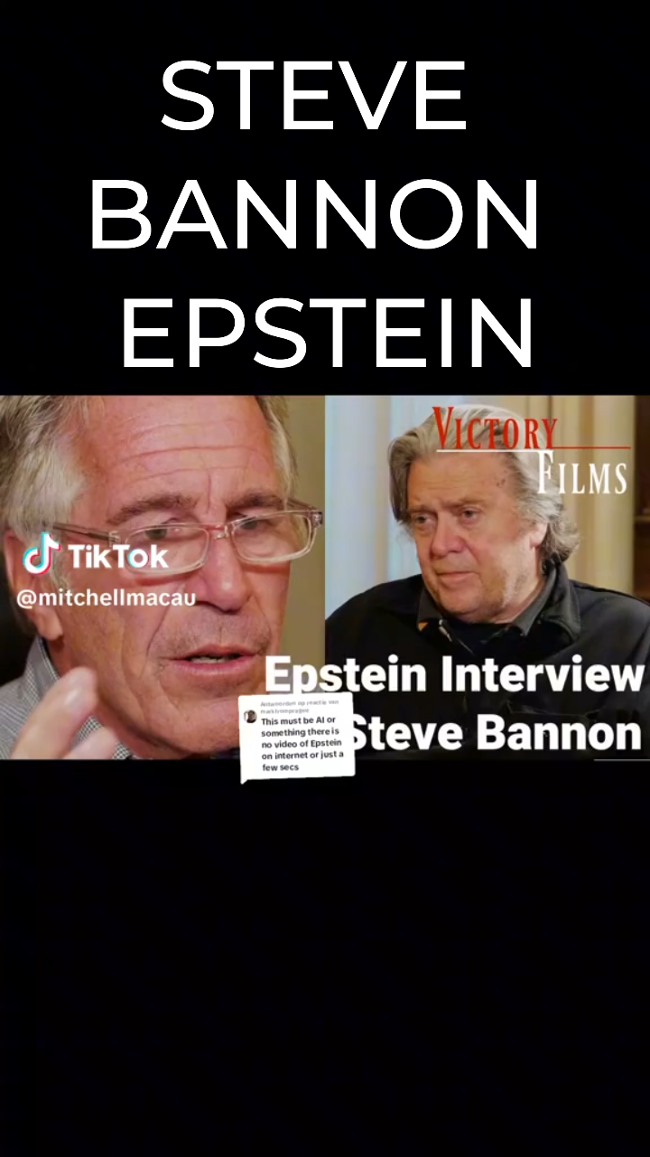 🛑🛑🛑WOW  - Steve Bannon has 15 hours of unreleased footage of his Epstein interviews @laralogan @S...