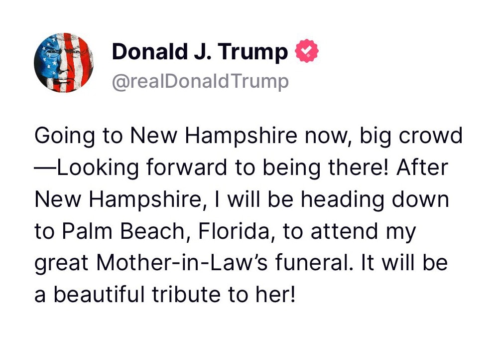 View il Donaldo Trumpo's post on GETTR. Join the discussion, share your thoughts, and connect with the community.