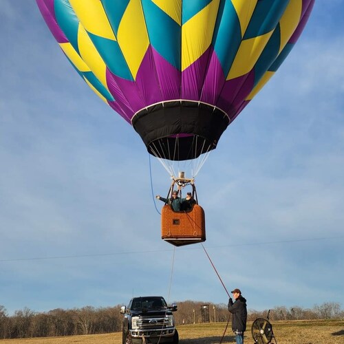 Flying Hot Air Balloons in the smokies for your enjoyment
