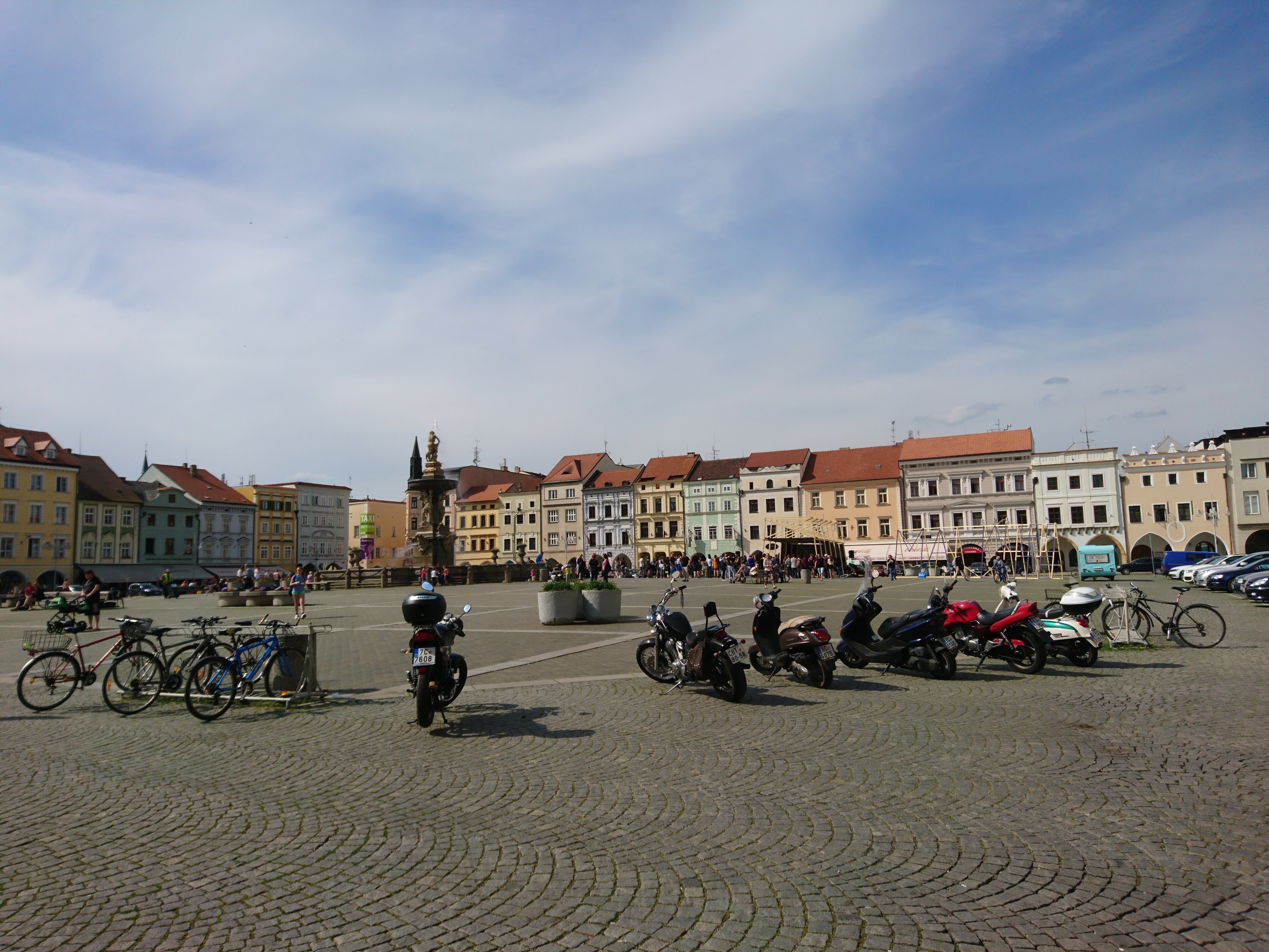 🏰⛪🏞️🧳📷🇨🇿
This morning Ceské Budejovice, a jewel in South Bohemia, Czechia (town of Svejk the G...