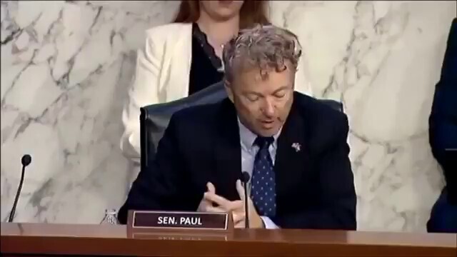 Senator Rand Paul tears into HHS Sec. Xavier Becerra: 

"Are you a doctor?...You ignore history & science to shame the 'flat-earthers,' as you call them. You should be ashamed of yourself & apologize to the American people for being dishonest about naturally acquired immunity."