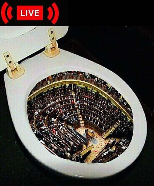 Das italienische Parlament zur Staatspräsitenwahl und Coronapolitik , man könnte das auch so mit der...