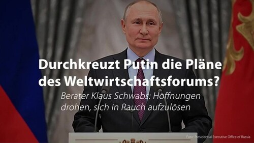Durchkreuzt Putin die Pläne des Weltwirtschaftsforums? 
Leitender Berater von Klaus Schwab: Unsere H...