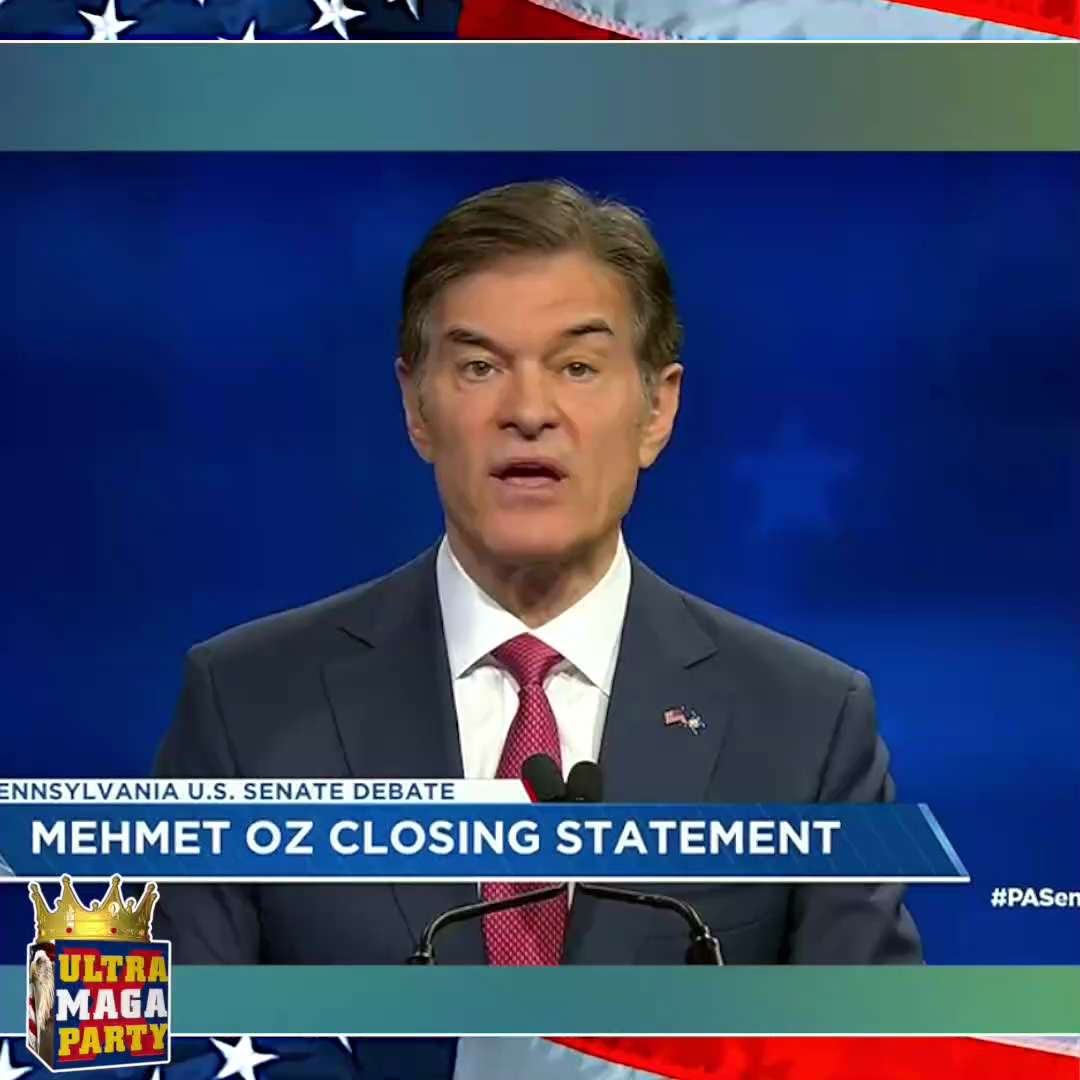 DR. OZ: "I've got one question for you..."